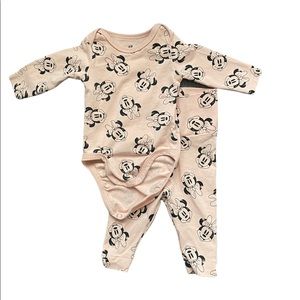 H&M Baby Minnie Mouse Set